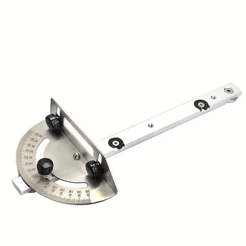 Woodworking Saw Guide Kit- T Track Protractor Miter Guage