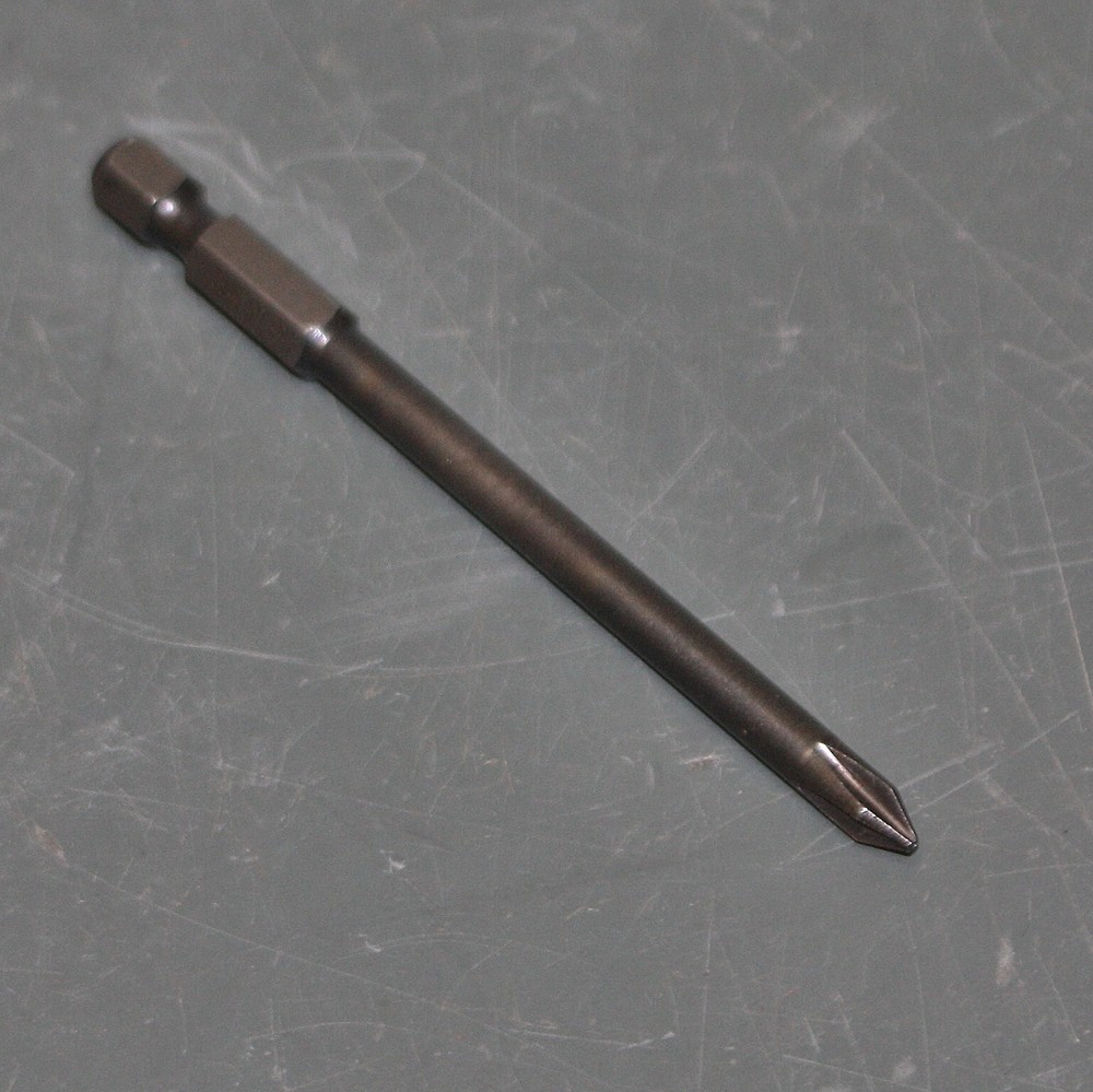 (56) QualTool Phillips #1 Power Bits 34-1P, 1/4" Hex Drive, Single Ended, Drill