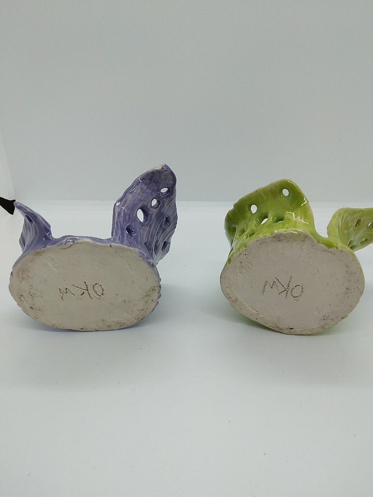 Hand Made Art Pottery Votive Candle Holders