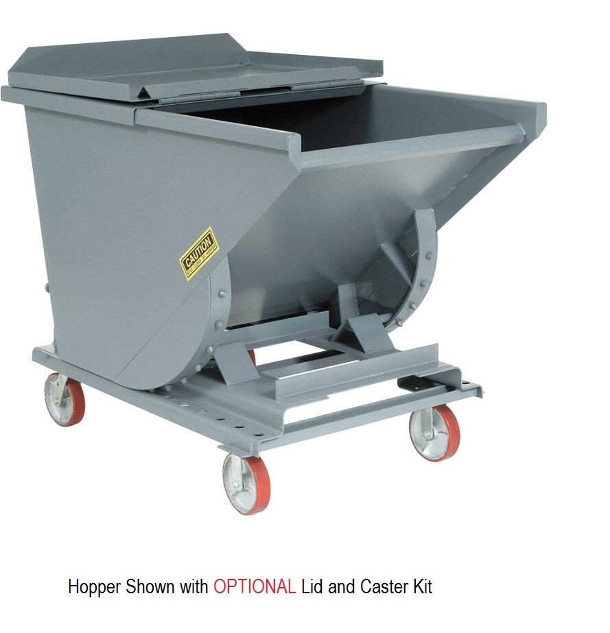 FORKLIFT HOPPER / DUMPSTER Commercial - Self Dumping - 1 CY - 4000 Lb Cap MDY