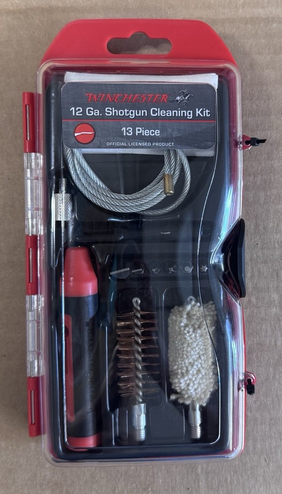 WINCHESTER MINI-PULL MODERN GUN CLEANING KIT - 13 PIECE - 12GA