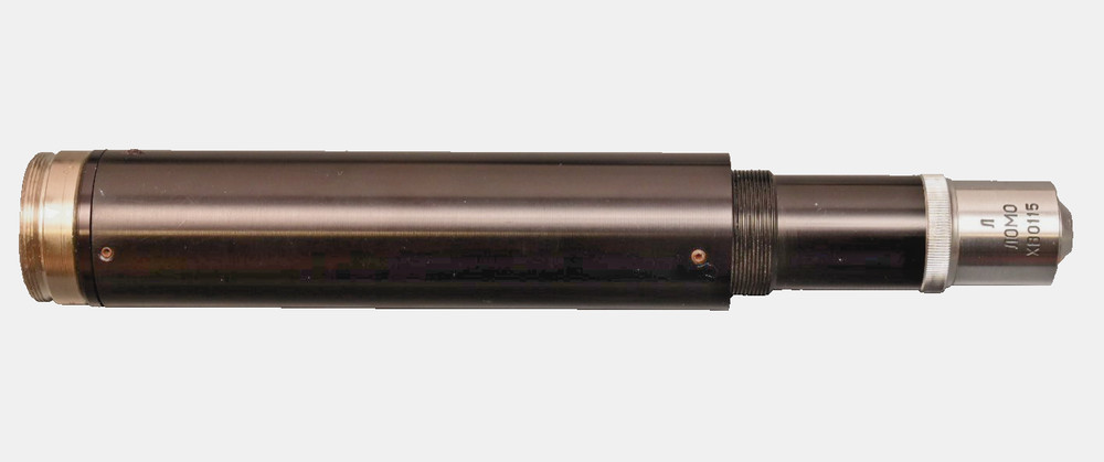 LOMO XB0115 Microscope Objective with Tube Adapter RMS/C-Mount Soviet Lens