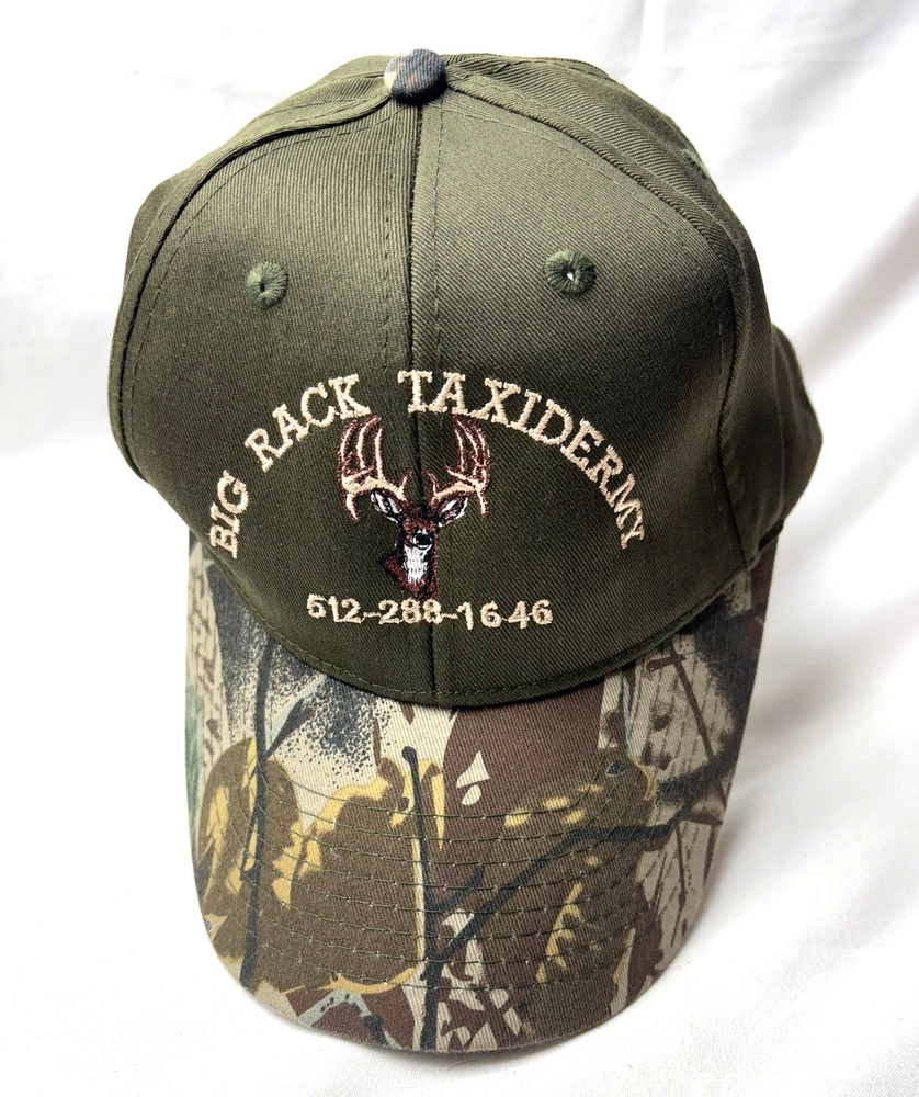 Big Rack Hat Camouflage Hunter Adjustable Green / Brown Camo Cap