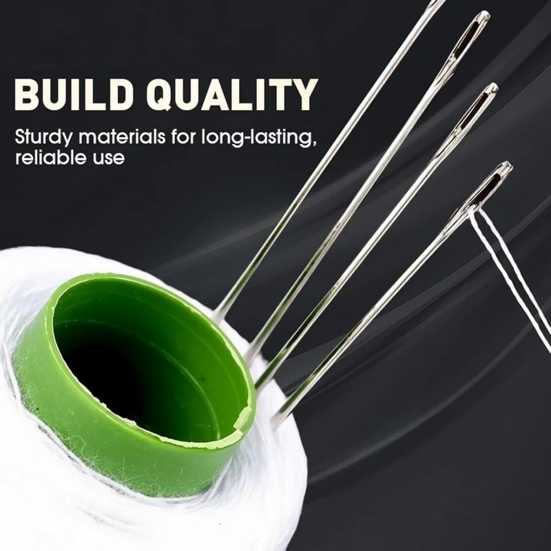 37 Piece Hand Sewing Needle Sewing Tool Set Portable DIY Sewing Working Kit