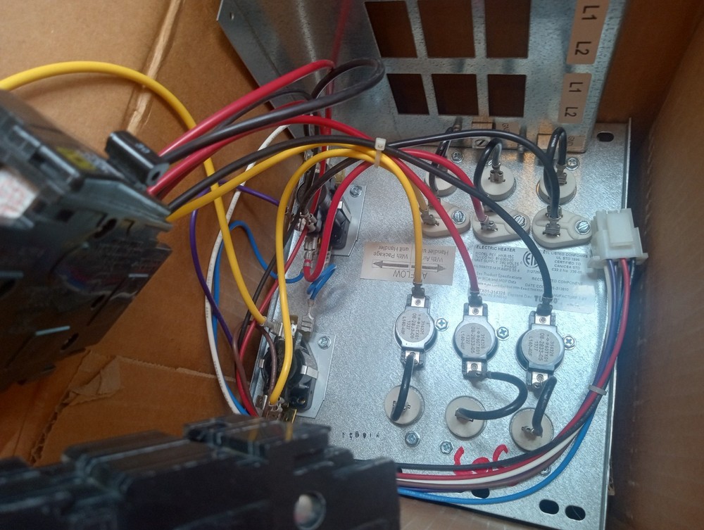 electric heater kit hkr-15c New with Breakers