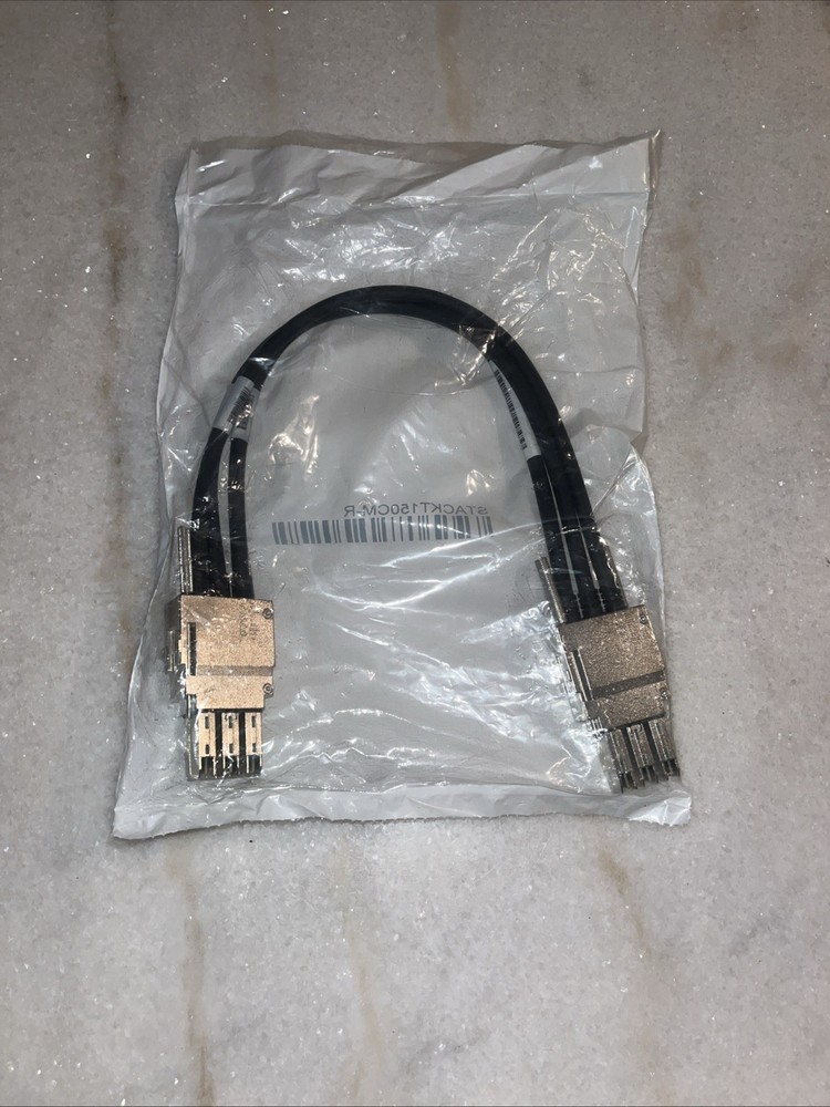 Cisco STACK-T1-50CM Stacking Cable For 3850 9300 Series Network Switch NEW