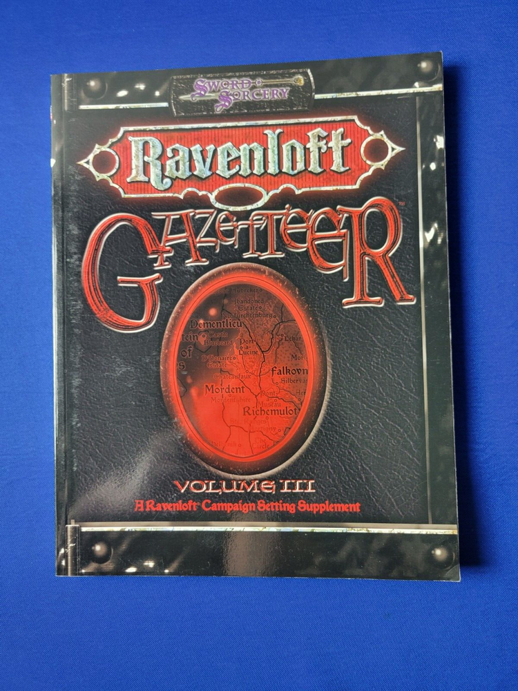 Ravenloft Gazetteer Volume III - Swords & Sorcery