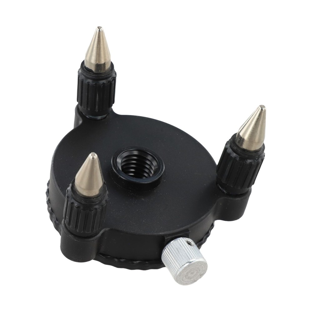 Degree Rotation Base 5/8-Inch Threaded Interface High-Strength Alloy Plastic