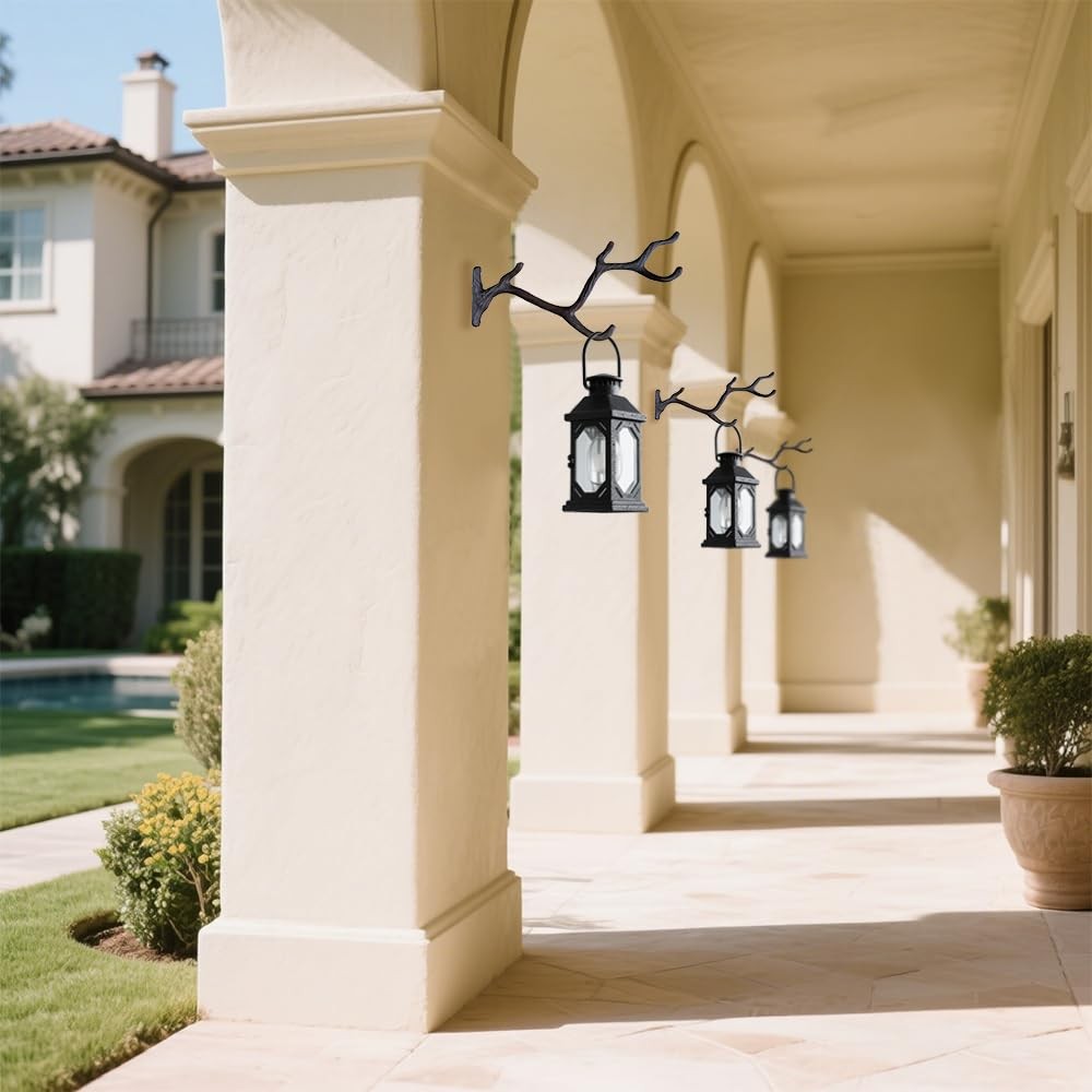 Cast Iron Tree Branch Themed Plant Hook