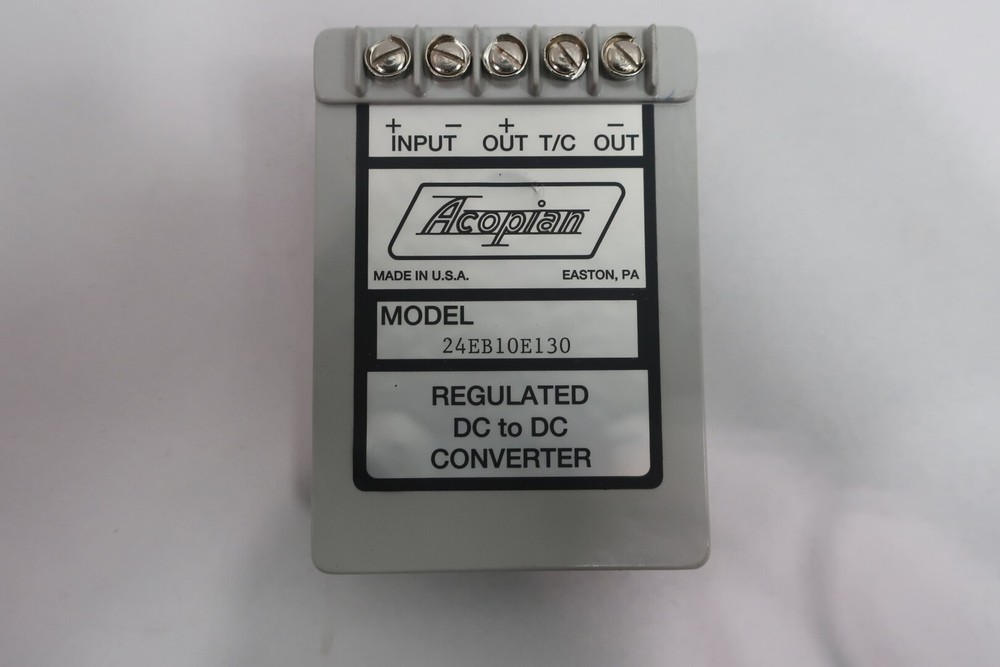 Acopian 24EB10E130 Regulated Dc To Dc Converter