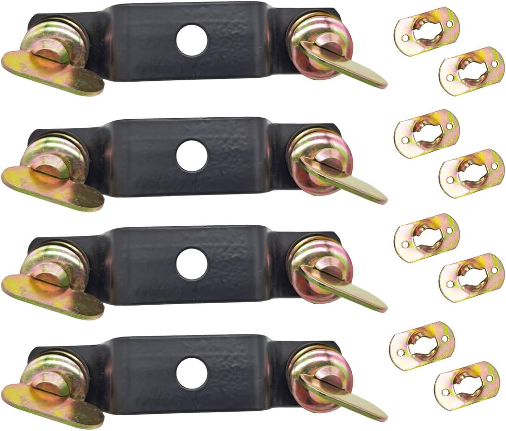 4 Pack Moving Head Light Bridge Connector Truss Clamp Stage Light Clamps Bracket
