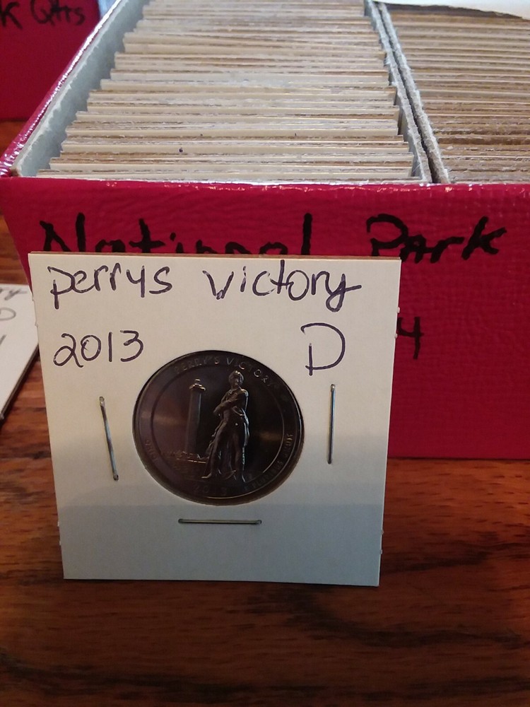 National Park Quarter Perrys Victory 2013 Denver Mint Uncirculated