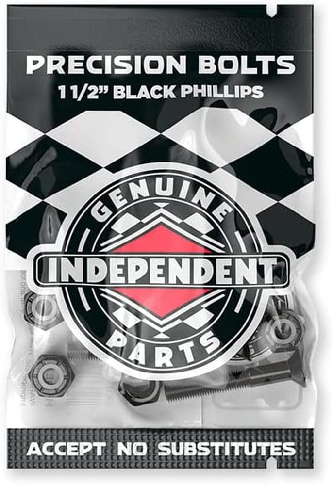 Genuine Hardware 1.5 in Phillips Skateboard Longboard