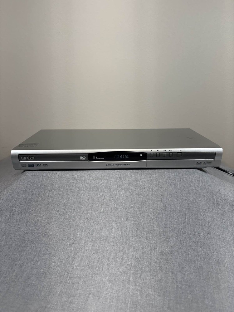 Sanyo DWM-395 DVD Player Remote Manual Silver