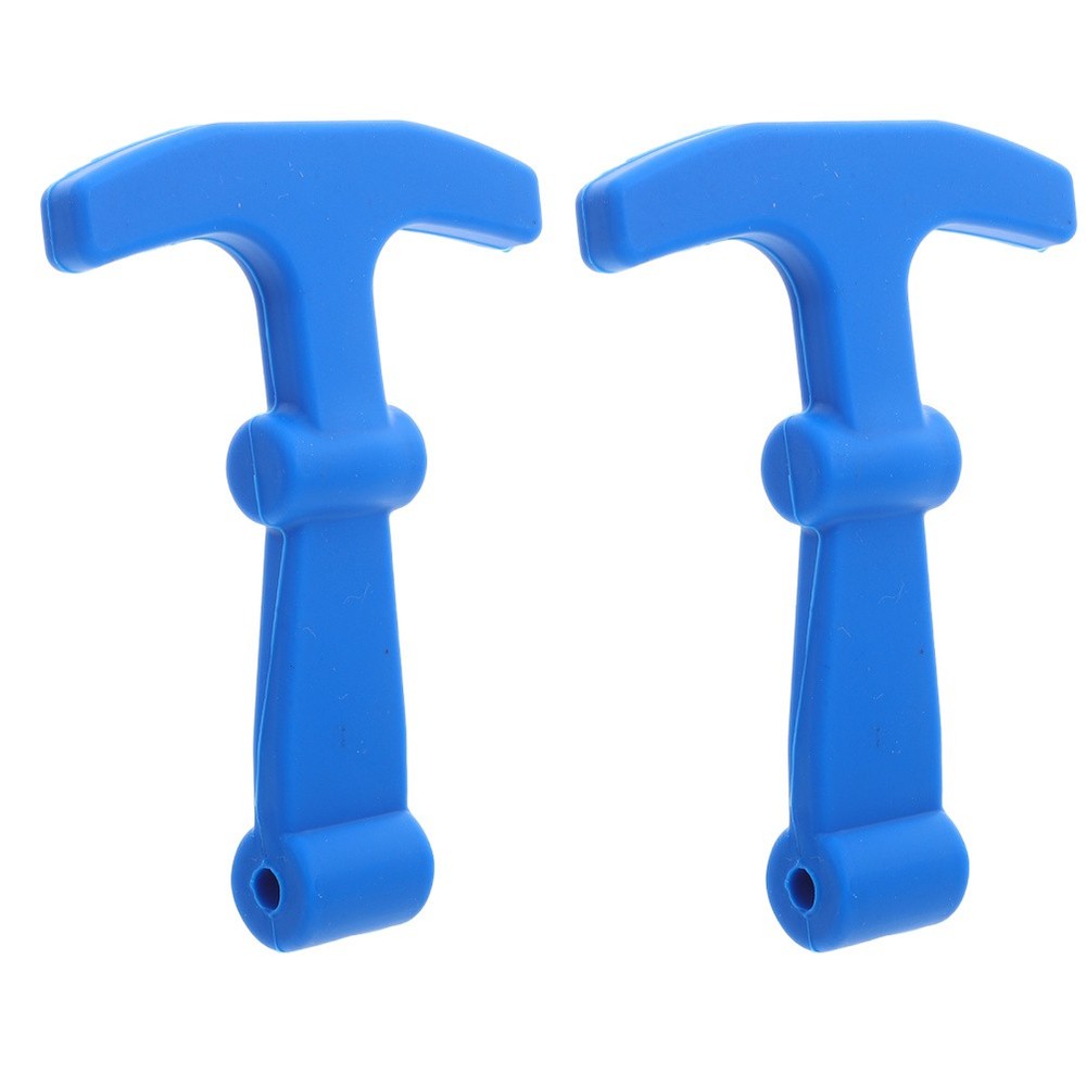 2 Pcs Rubber Latch Handle Cooler Latches Chest Replacement Parts