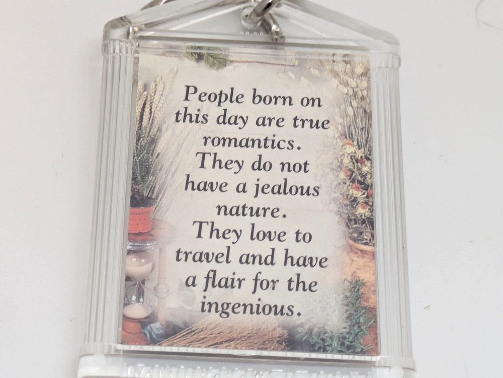 February 24 This Day In History Keyring