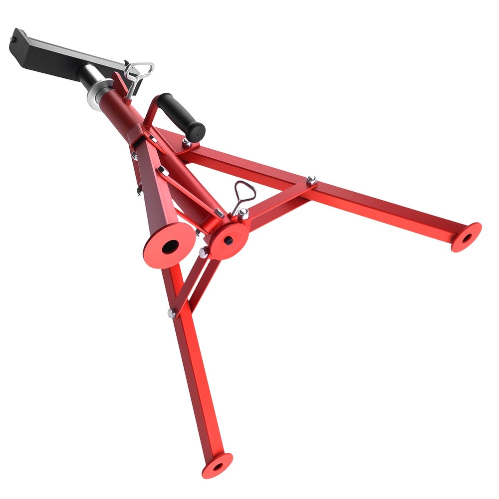 Adjustable Height Roller Stand 2500lbs Triangular Base 27.6-52in for Sanders