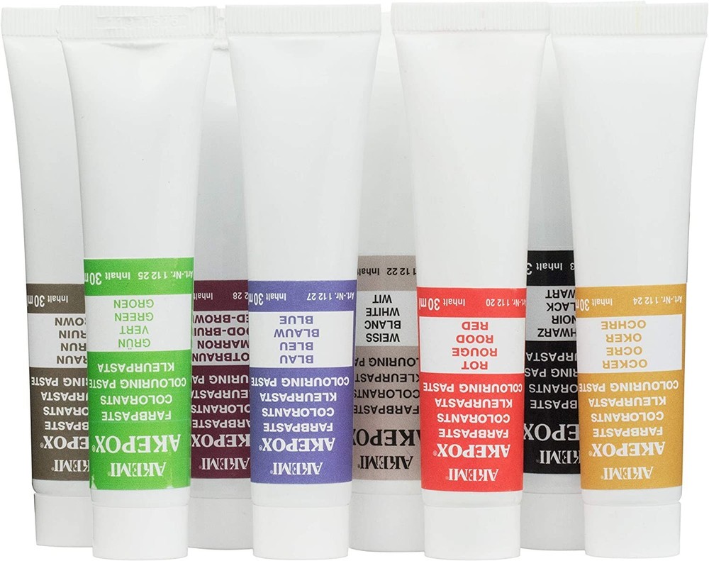 Akemi Akepox Assorted Colorant Set 8/Box