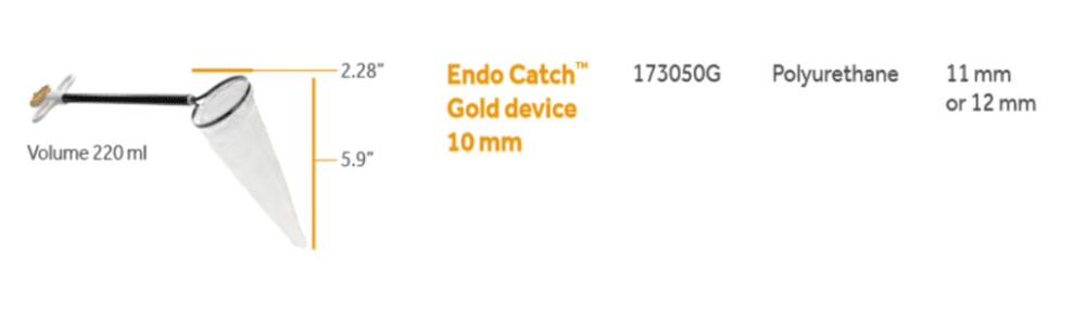 Endo Catch Specimen Bag, 10mm