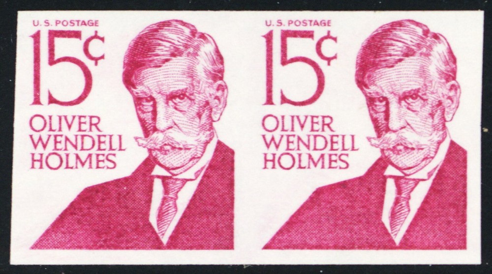 1305Ej, Mint VF NH Dull Gum 15¢ - Imperforate Coil Pair Error * Stuart Katz
