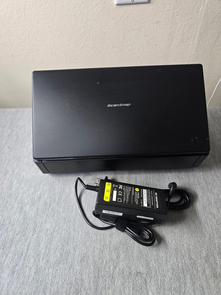 Fujitsu ScanSnap ix500 Wireless Document & Image Scanner with Power Supply