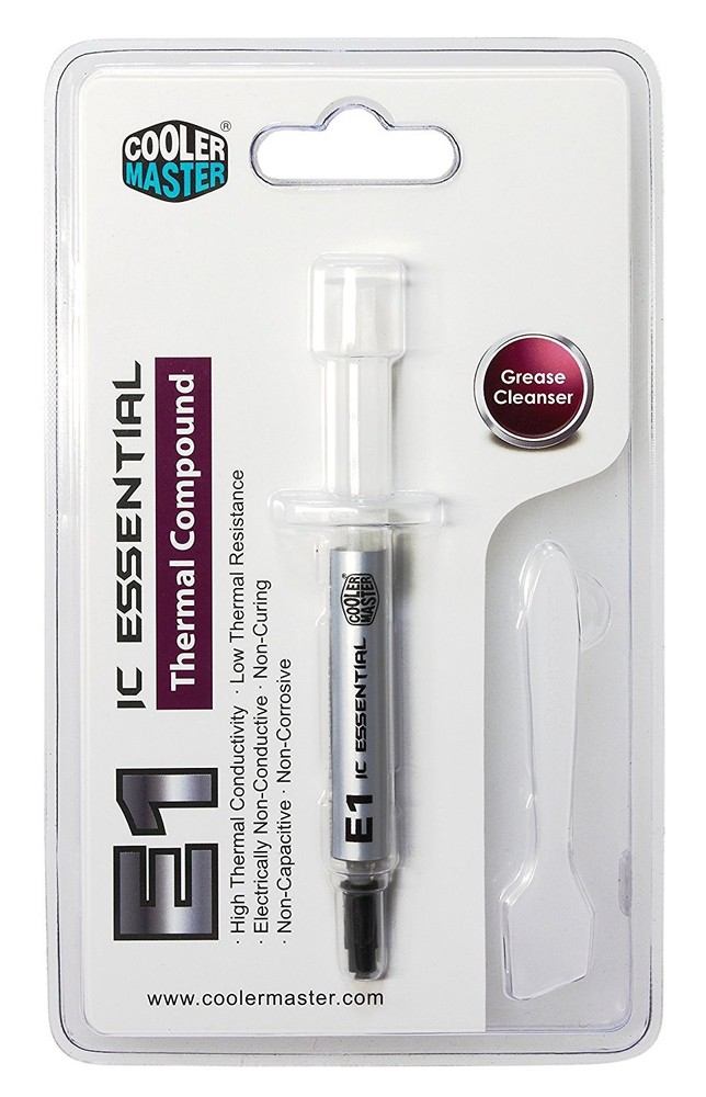 Cooler Master E1 Thermal Grease IC Essential for Computer CPU Cooling