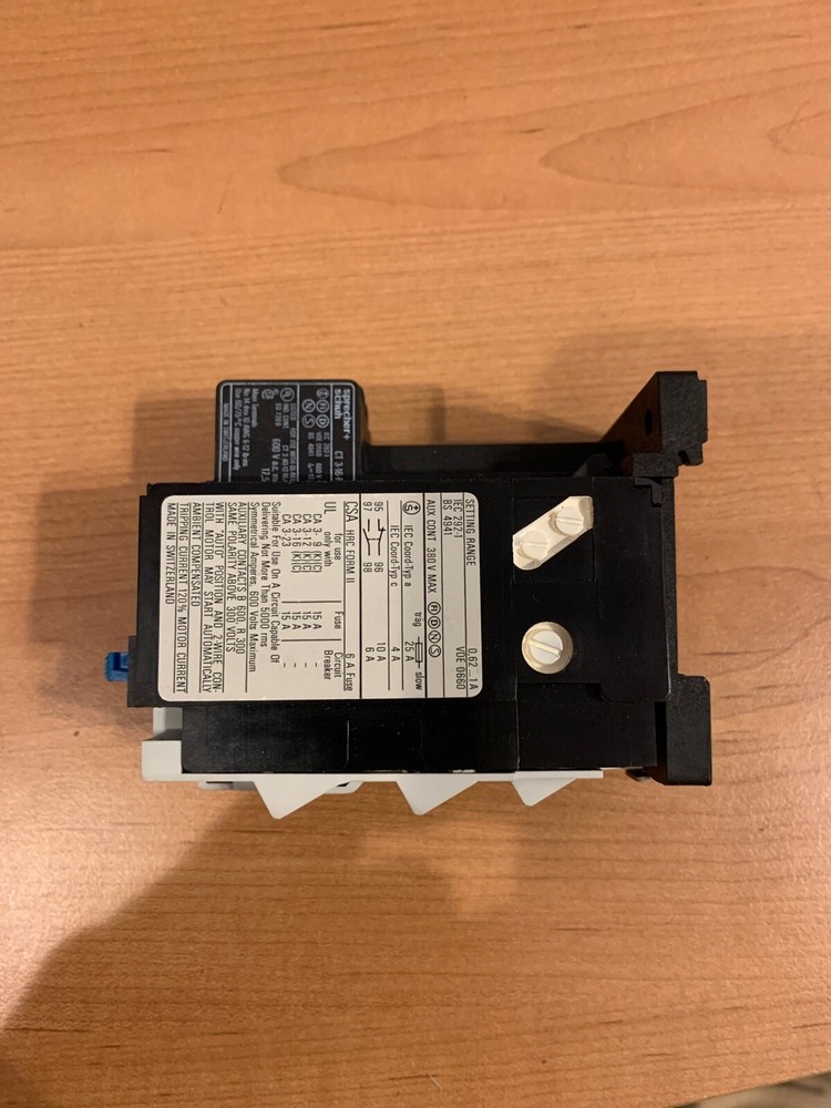 Sprecher + Schuh CTA3-1.0 Overload Relay