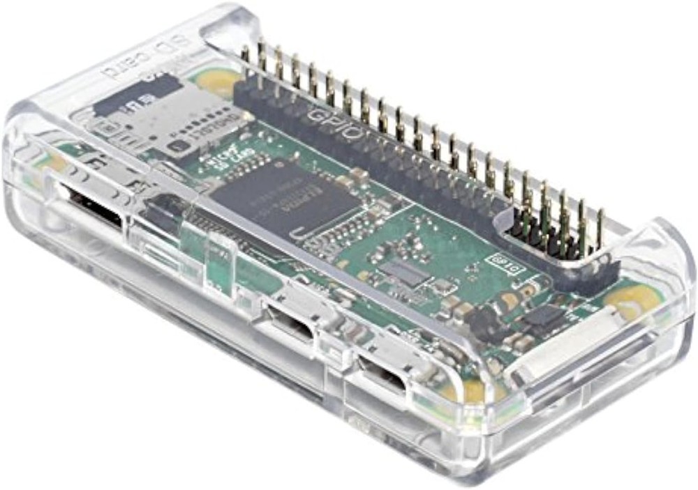 Protective Raspberry Pi Zero Case - Wall Mount, All Ports Accessible