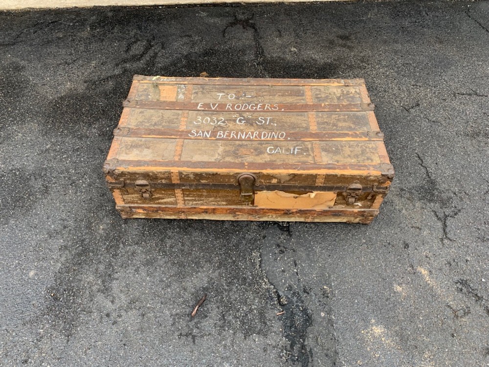 Strawbridge and Clothier Vintage Steam Trunk