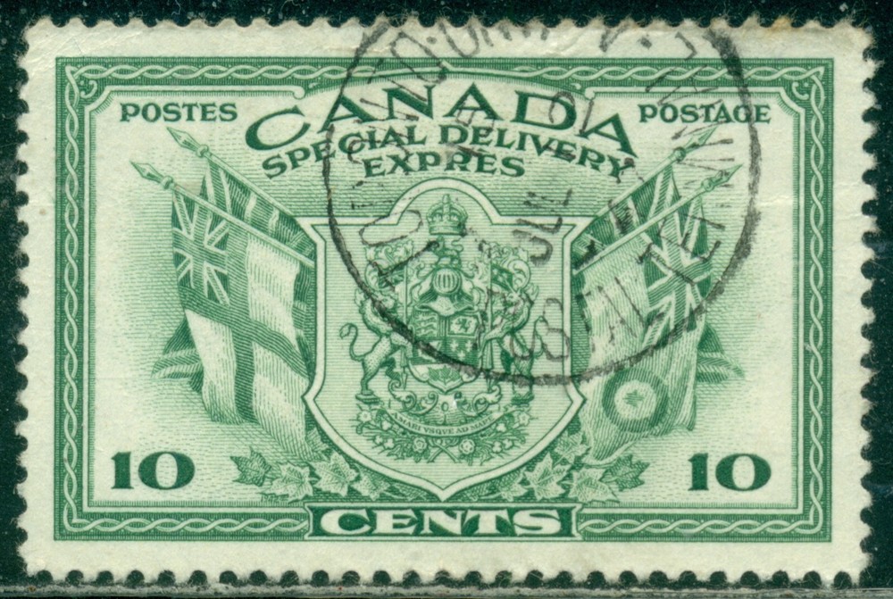 CANADA SCOTT # E-10, USED, EXTRA FINE, GREAT PRICE!