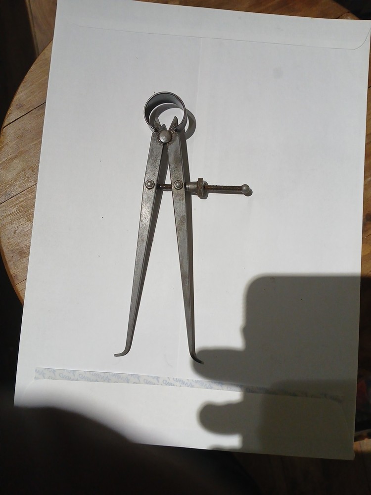 Vtg Lufkin Ruler Co. Inside Spring Caliper 7in.