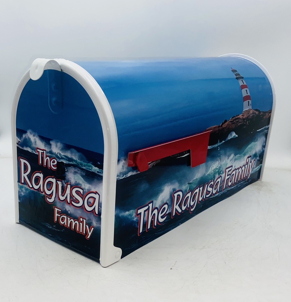Lighthouse Custom Mailbox: Personalized Gifts