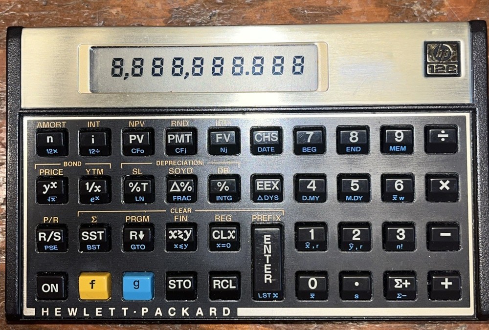 HP 12C Calculator Original Version