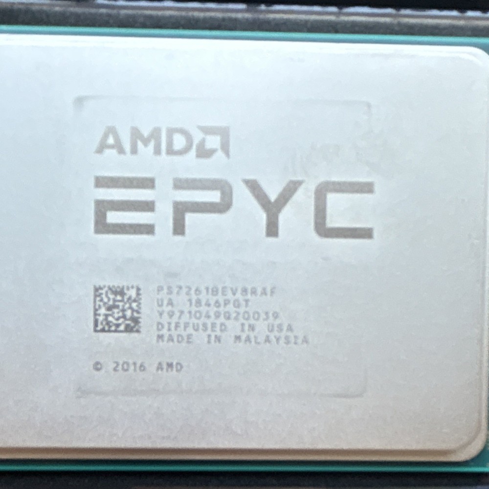 AMD EPYC 7261 8-Core 2.5GHz 68MB Cache Socket SP3 Server CPU