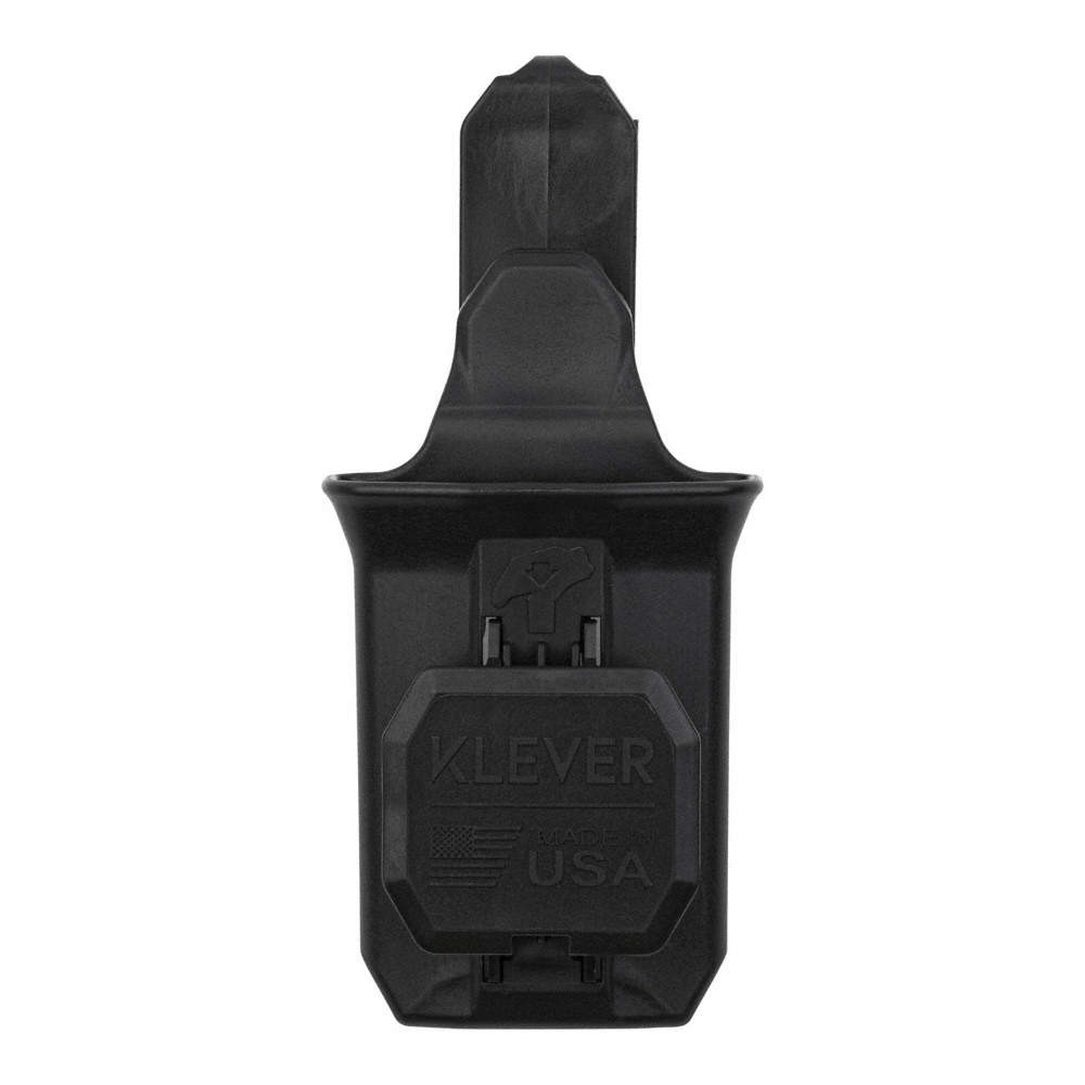 KLEVER  Holster,Black,Plastic,Clip 397AJ9