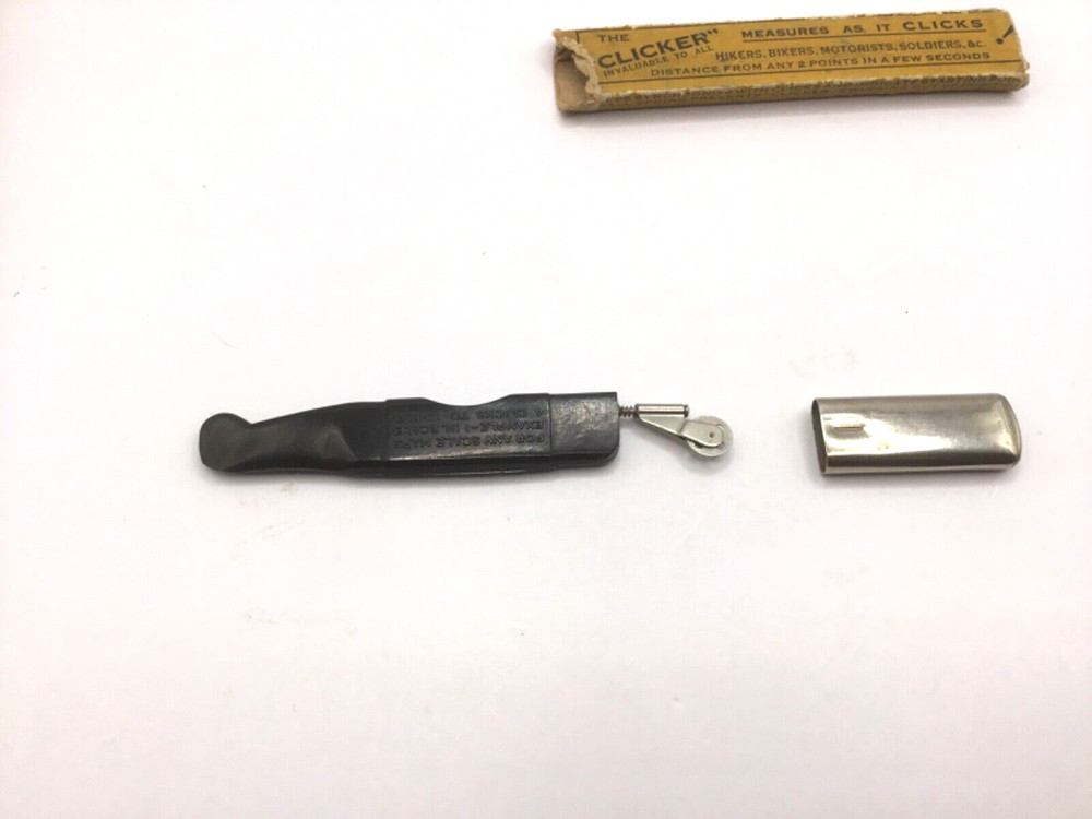 Velos Clicker 1460 Map Measurer-Bakelite Handle-1930s/40s.