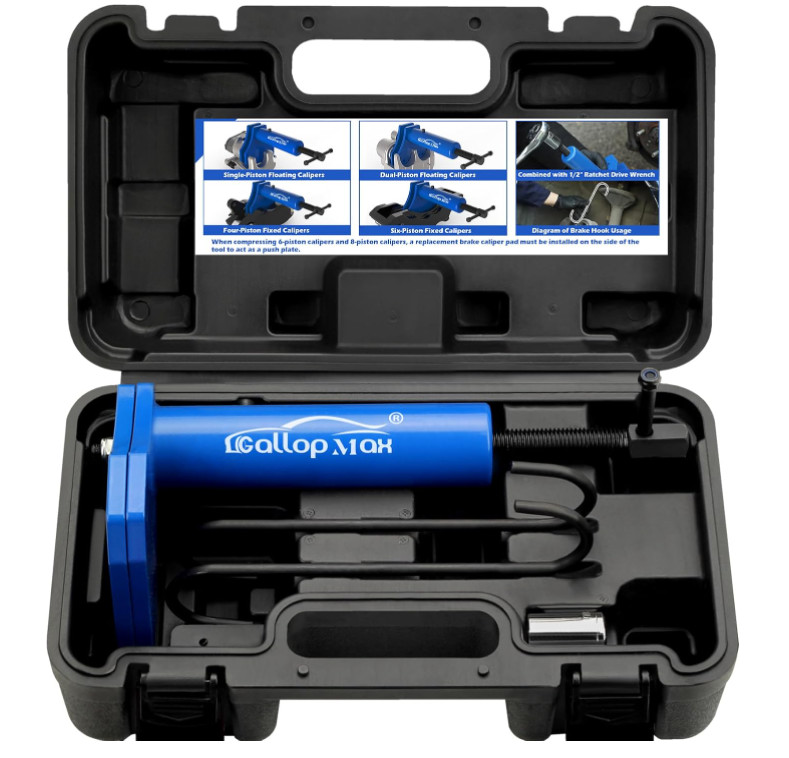 Multi Piston Brake Caliper Compression Tool  Heavy Duty Brake Pad Spreader Tool