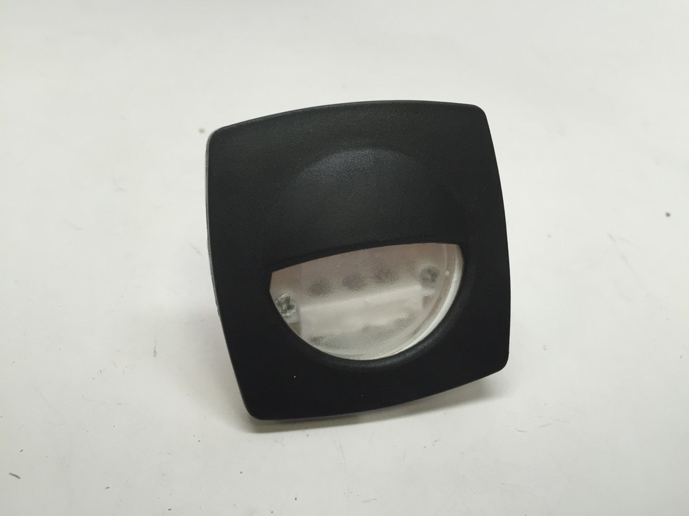 4 PCS MARINE BOAT LED RV TRAILER COOL WHITE SQUARE COURTESY LIGHT 2.24"X2.24"