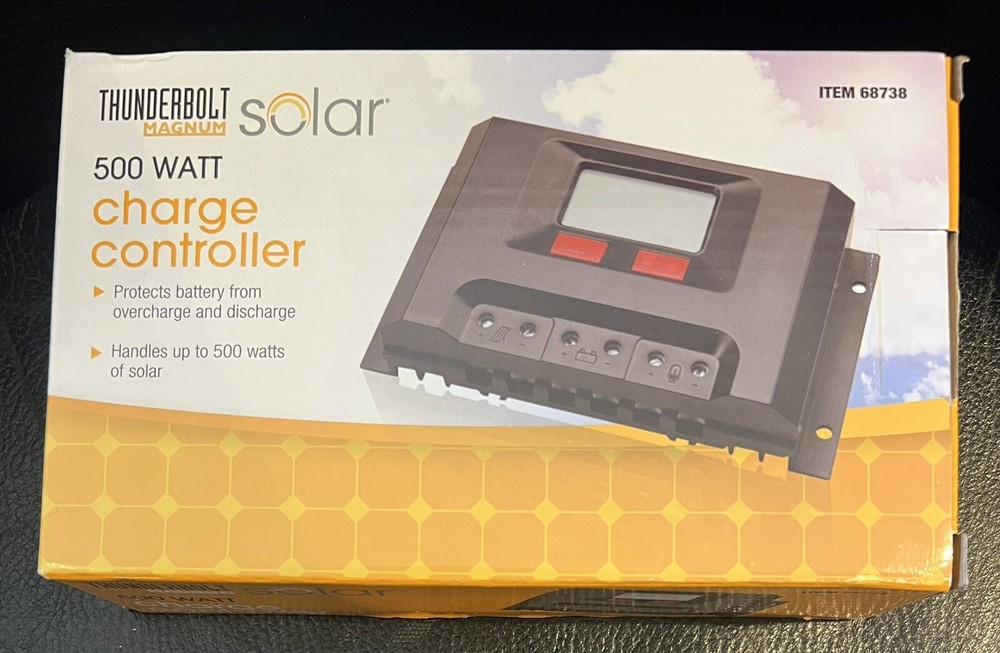 BRAND NEW Thunderbolt 500 Watt Solar Charge Controller - 68738