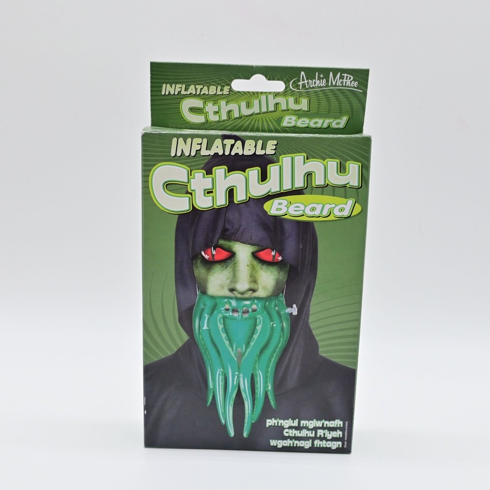 Green Tentacle Inflatable Cthulhu Beard