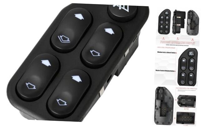 7S6514529AA Master Power Window Switch Driver Side Compatible with Ranger 2004