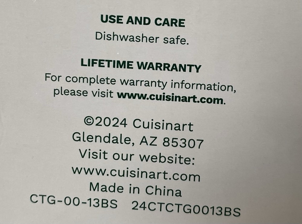 Cuisinart 13-Pc Baking Set Durable Dishwasher Safe