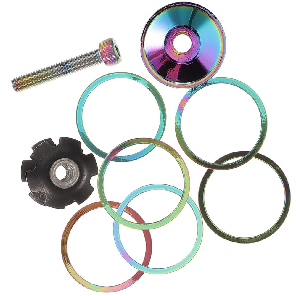 Replaceable Headset Gasket Bike Front Fork Conical Stem Spacers Bicycle Supply