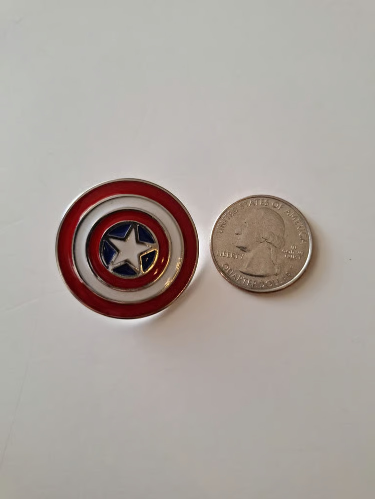 Marvel Comics Captain America- Item: Captain America Shield Enamel Pin