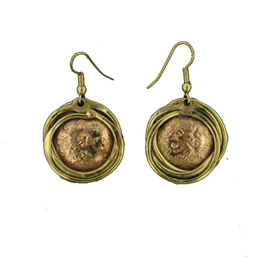 Necklet Bangle & Ear Rings Creative Copper Hand Made (088)