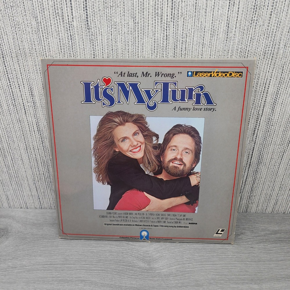 IT'S MY TURN laserdisc LD MICHAEL DOUGLAS