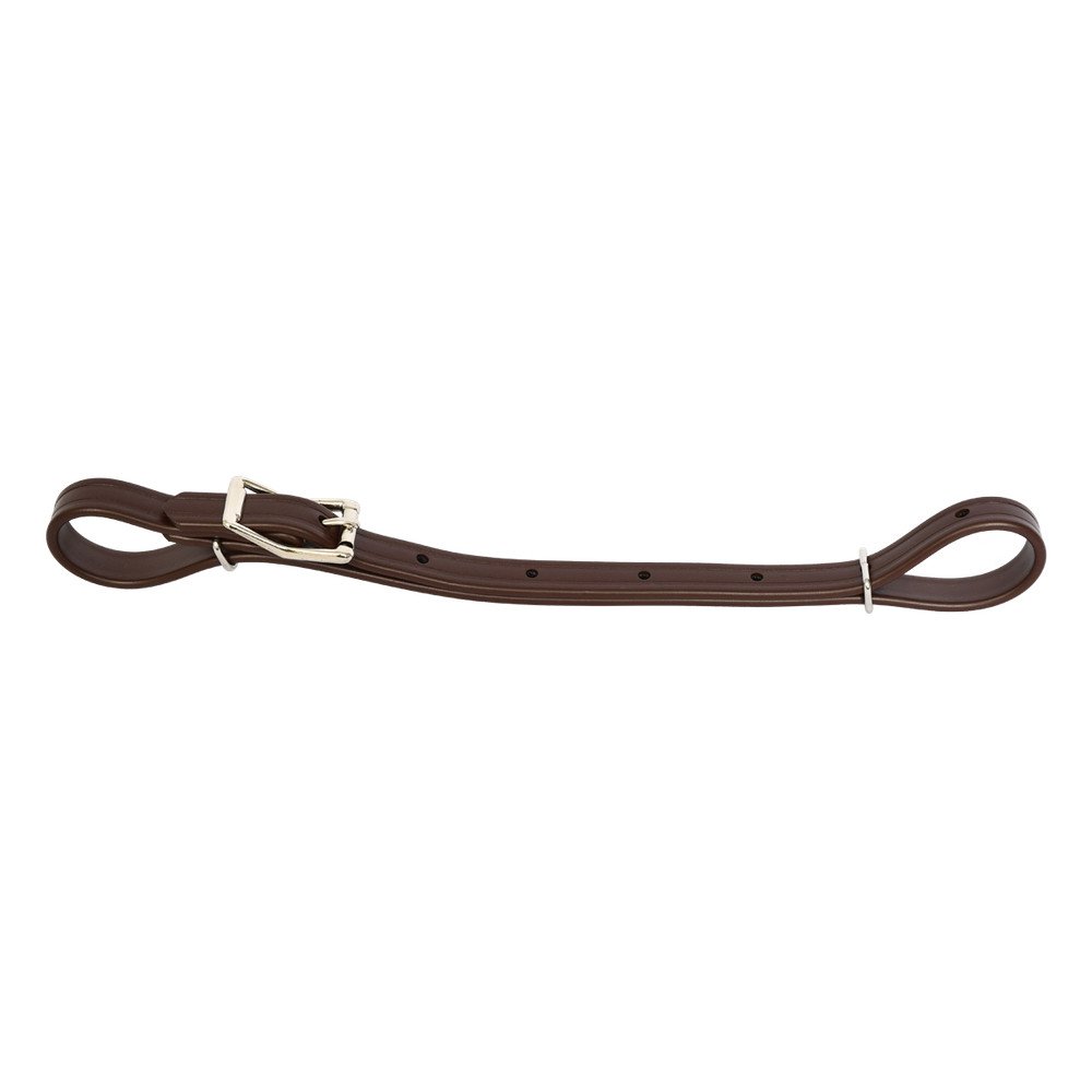 READY MADE- Horse size Brown CURB STRAP
