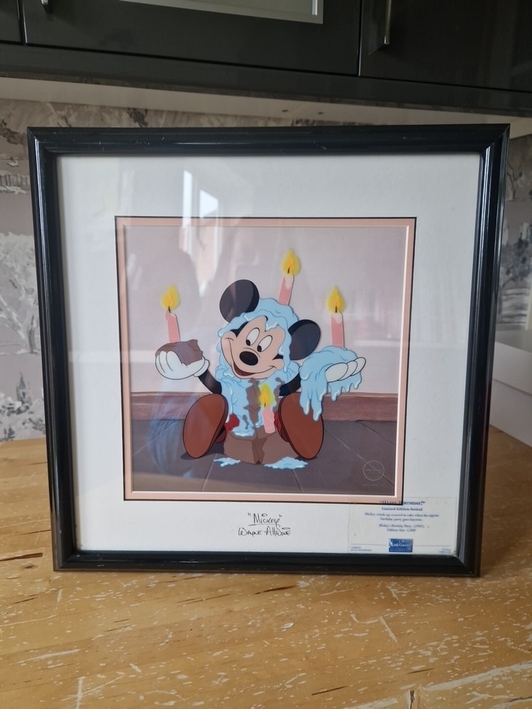 Happy Birthday Mickey Limited Edition Sericel