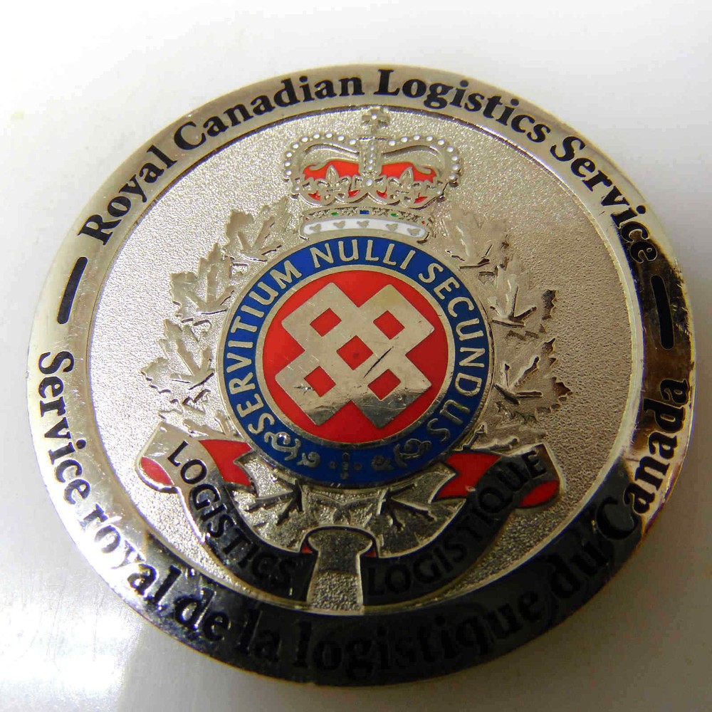 ROYAL CANADIAN LOGISTICS SERVICE CHALLENGE COIN