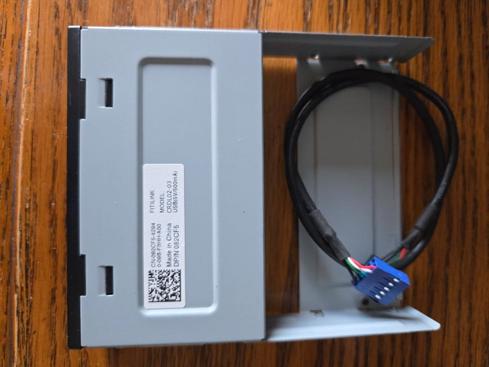 82CF5 082CF5 Dell CRDL02-03 Media Card Reader & Cable